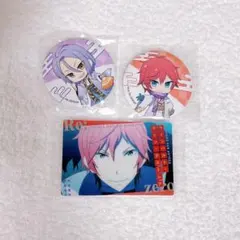 リゼロ ユリウス ハート缶バッジ×2個 異世界学園生活 - メルカリ