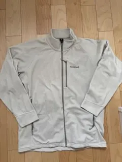 モンベル シャミース ジャケット(メンズL -Ｒ/ アイボリー)