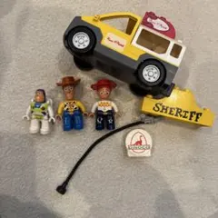 トイ・ストーリー レゴデュプロ フィグ　ピザプラネット車