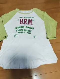 H.R.MARKET ラグラン 七分袖 カットソー オリーブ