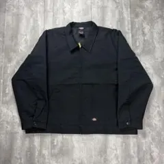 ディッキーズ ロゴタグ ブルゾン スイングトップ ブラック 3XL 7200