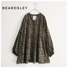 BEARDSLEY ペイズリー ギャザーブラウス カーキ FREE ビアズリーのサムネイル