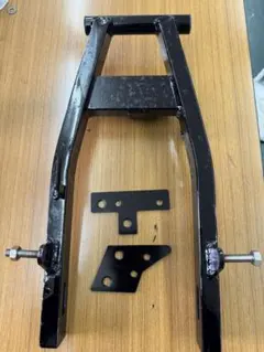 新品 エイプ50 100 ツインサスアダプター 塗装込み KBC製 Wサス