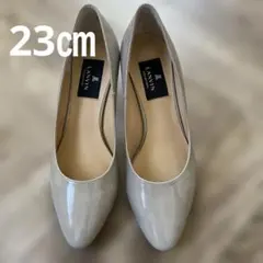 LANVIN COLLECTION パンプス エナメル グレージュのサムネイル
