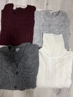 メンズ　ニット　4点セット