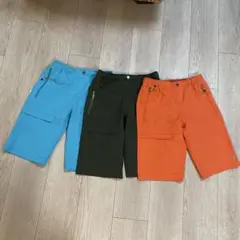 FieldCore ハーフパンツ 3色セット 150