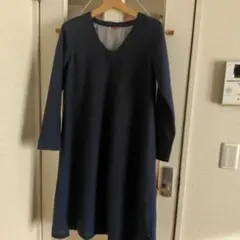 近年パラスパレス 十日コットンロングワンピース 洗える オーバー