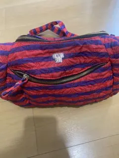 ANNA SUI キルティングショルダーバッグ 赤紫