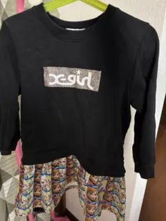 X-girl トレーナー 110cm キャラクタースカート