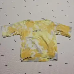 branshes タイダイ柄 Tシャツ イエロー 90㎝のサムネイル
