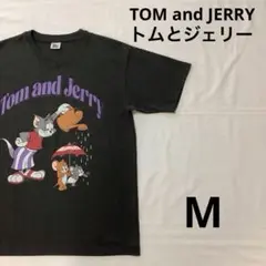 TOM&JERRY トムとジェリー　Tシャツ　黒　Mのサムネイル