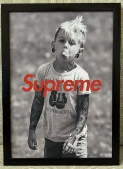 7 supreme アートポスター　額付き
