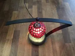 【希少】【オリジナル】ステンドグラスランプ フロアスタンド モダン＆アンティークのサムネイル