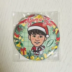 群馬クレインサンダーズ　藤井祐眞　#0 缶バッジ　クリスマス