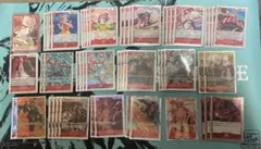 ガチ赤シャンクスデッキ　まとめ売り　引退品　リーダーパラレル　ワンピースカード
