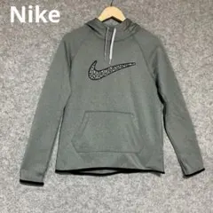 Nike グレー パーカー ロゴ入り