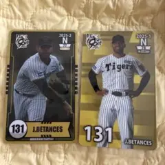阪神タイガース オンサイトカード ベタンセス選手