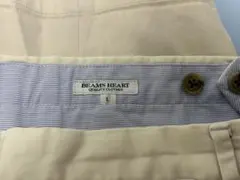 【中古】BEAMS HEART ショートパンツ ベージュ Lのサムネイル