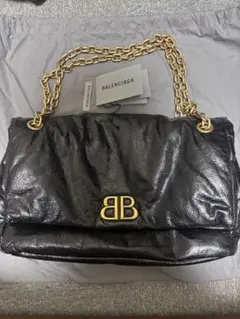 【美品】BALENCIAGA モナコ ミディアム アリーナラムスキンのサムネイル