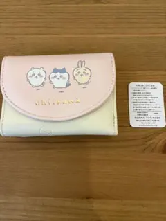 ちいかわ 三つ折財布 ピンク
