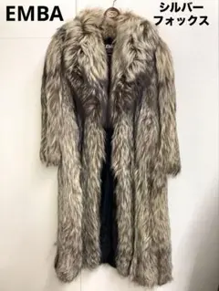 EMBA エンバ✨サファイアミンク リアルファー 本毛皮 クロップド丈 L相当 EMBA エンバ✨サファイアミンク リアルファー 本毛皮 クロップド丈 L