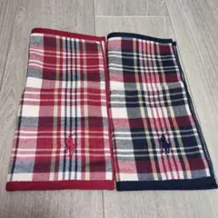 ラルフローレン　ハンカチタオル2枚セット