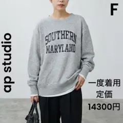 最終値下げ！Spick & Span サニースポーツ 別注ダメージロゴスウェット