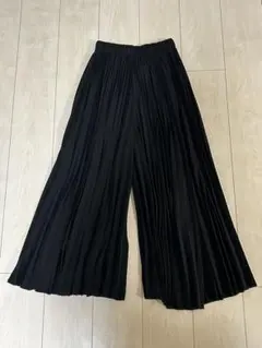 ♡scot club系♡CLOVE♡ブラック♡プリーツワイドパンツ