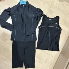 アシックスandプーマ　水着3点セット