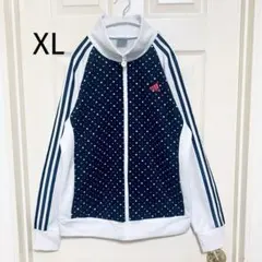 希少　adidas 水玉　スタンスミス　トラックジャケット　ドット　ネイビー 2025年最新】アディダス ジャージ 水玉の人気アイテム - メルカリ