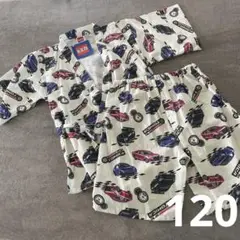 トミカ　甚平　キッズ　セットアップ　120