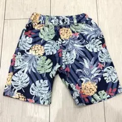 apres les cours　ハーフパンツ　パイナップル　リーフ柄　100