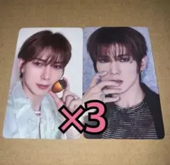 ATEEZ GH5 BAD トレカ タワレコ ラキロト ラキドロ ヨサン ×3 - メルカリ