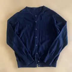 UNIQLO ブラック黒長袖カーディガン L