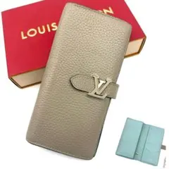 ルイヴィトン トリヨン LVヴェルティカル ウォレット カプシーヌ 二