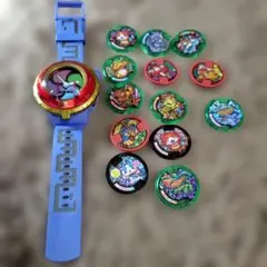 DX妖怪ウォッチ 零式タイプS BANDAI NAMCOとメダル13枚