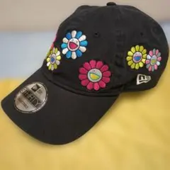 New Era 村上隆 フラワー刺繍 キャップ - メルカリ
