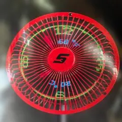 スナップオン 卓上扇風機 黒 LED CLOCK FAN - メルカリ