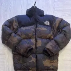 THE NORTH FACE ヌプシ 迷彩ダウンジャケット Lサイズ