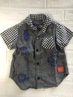 カムチャット&クローゼット シャツ　ブラウス　90cmのサムネイル