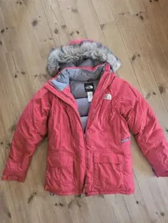 The North Face 赤 ダウンジャケット