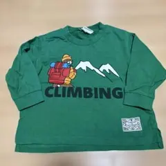 BREEZE グリーン 長袖Tシャツ 90