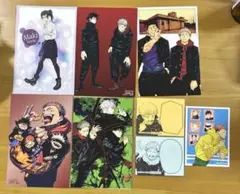 呪術廻戦 特典 付録 ポストカード 付箋 カード まとめ売り