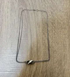 ティファニー インフィニティ ネックレス ダブルチェーン SV925