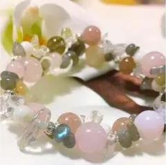 春☆桜色☆パワーストーンブレス☆愛情運