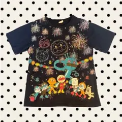 Anpanman Kids Collection 花火柄 Tシャツ Mのサムネイル