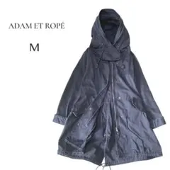 【アダム エ ロペ 】ADAM ET ROPÉ ネイビー　モッズコート Mサイズ