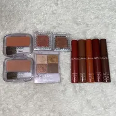 【イエベ向け】キャンメイク、セザンヌ10点セット(チーク、アイシャドウ、リップ)