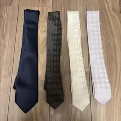 ネクタイ　4本セット　コムサイズム