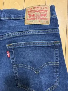 《人気品番》Levi's 569 W33L32 リーバイスワイドデニム　y2k